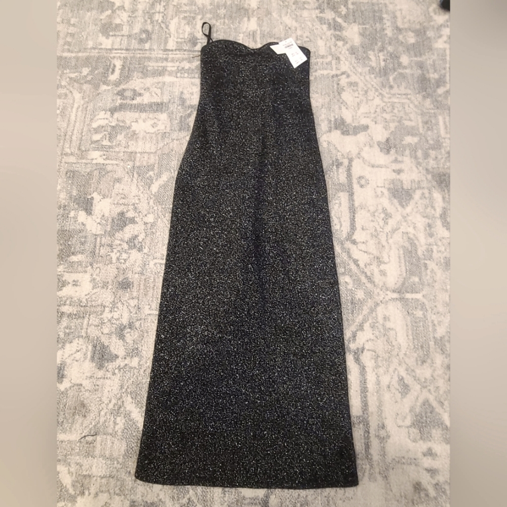 A&F tube sparkle dress